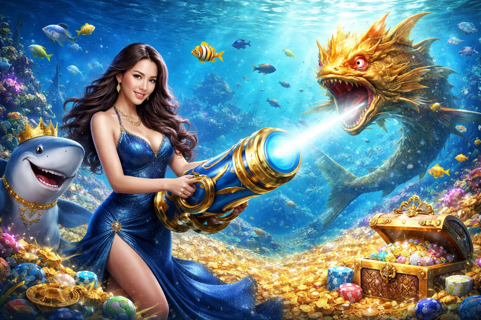 Thế giới bắn cá shhbet sống động