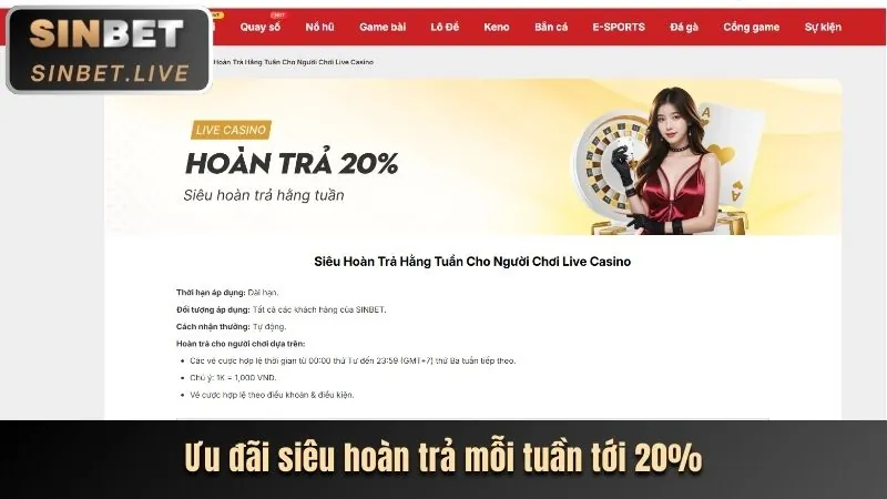 Banner khuyến mãi shhbet